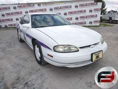 1995 CHEVROLET MONTE CARLO BRICKYARD 400 PACE CAR VIN: 2G1WX12X8S9119356