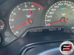 2001 CHEVROLET CORVETTE VIN: 1G1YY22G815134026