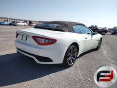 2017 MASERATI GRANTURISMO VIN: ZAM45MMA8H0195026 CONVERTIBLE