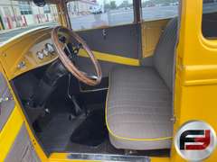 1930 FORD MODEL A TUDOR SEDAN STREET ROD VIN: 92555 2-DOOR SEDAN