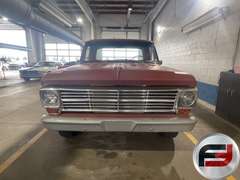 1967 FORD F100 VIN: F10YLA19802 PICKUP
