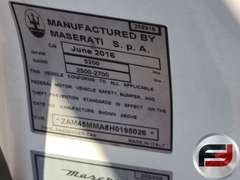 2017 MASERATI GRANTURISMO VIN: ZAM45MMA8H0195026 CONVERTIBLE