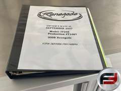 2008 RENEGADE KIBBI ENCLOSED TRAILER 8'X20' VIN: 1K9500L3981160094