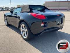 2006 PONTIAC SOLSTICE ROADSTER CONVERTIBLE COUPE VIN: 1G2MB33B16Y101587