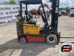 YALE GTC050 4650 LB CUSHION TIRE FORKLIFT SN: E187V03602U