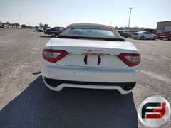 2017 MASERATI GRANTURISMO VIN: ZAM45MMA8H0195026 CONVERTIBLE