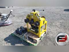 PIPE BENDING MACHINE WITH MUTIPLE SIZE DIES