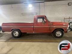 1967 FORD F100 VIN: F10YLA19802 PICKUP