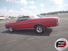 1967 CHEVROLET CHEVELLE SS VIN: 136677K203177 CONVERTIBLE