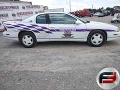 1995 CHEVROLET MONTE CARLO BRICKYARD 400 PACE CAR VIN: 2G1WX12X8S9119356