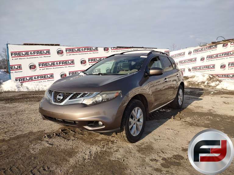 2012 NISSAN MURANO VIN: JN8AZ1MW4CW210427 AWD