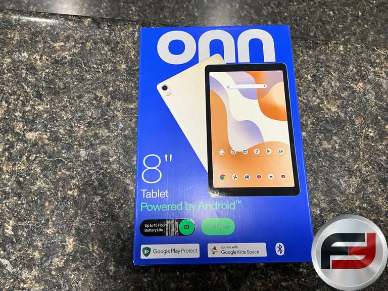 ONN 8” TABLET POWERED BY ANDROID,PROCEEDS TO BENEFIT PINK RIBION