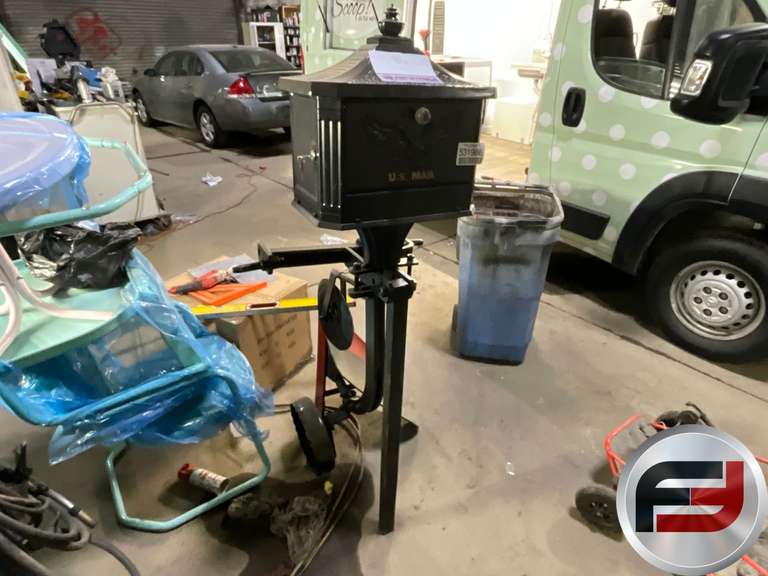 SINGLE BOTTOM PLOW MAIL BOX