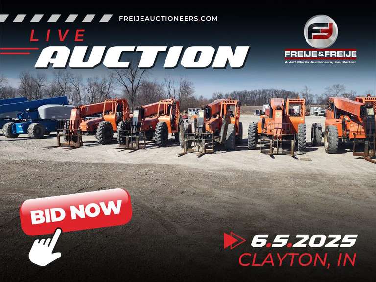 SUMMER MIDWEST CONSTRUCTION & AG EQUIPMENT AUCTION - JUNE 5TH @ 9 AM ET