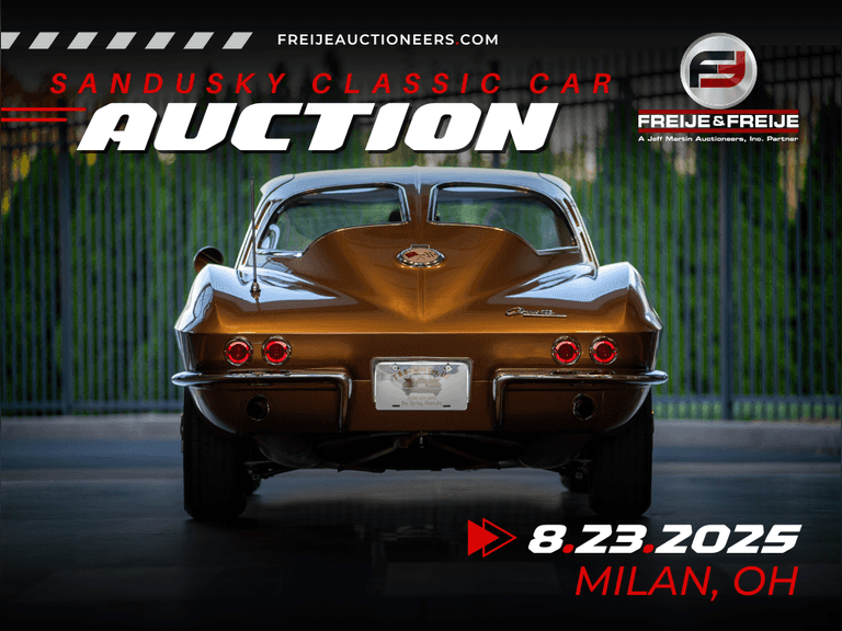 THE SANDUSKY SUMMER CLASSIC PRESENTED BY FREIJE AUCTIONEERS - AUG. 23RD 10 AM ET