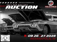 THE BIG BOY TOY AUCTION HOSTED BY THE AUTO DEALERS EXCHANGE - SEPT