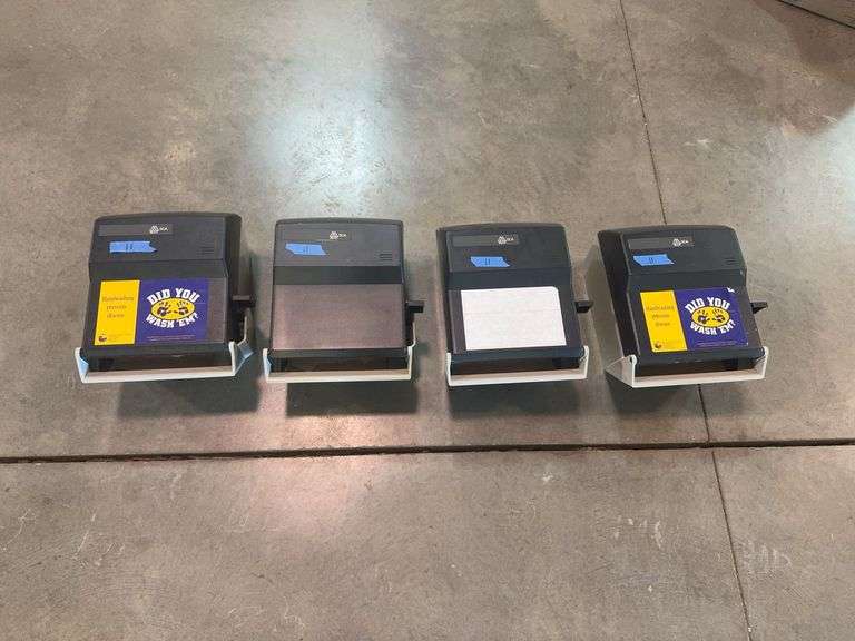 4 paper towel Dispensers