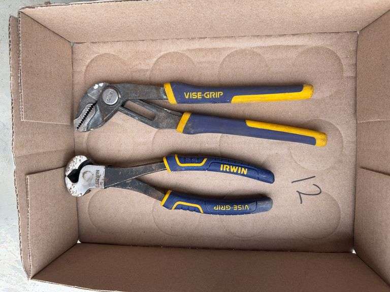 2 Irwin Vise-Grip Pliers