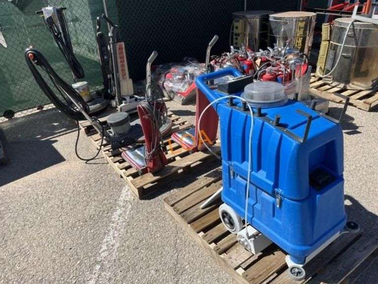 School Surplus-(3) Pallets Flooring Cleaning