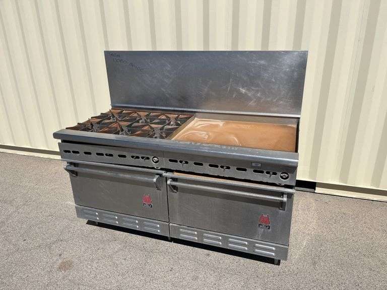 School Surplus- Wolf Gas Grill / Flattop / Oven