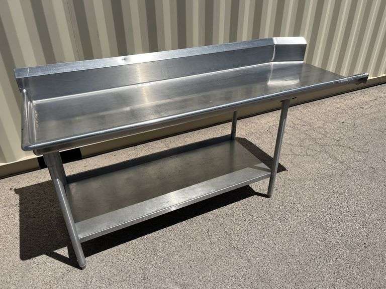 School Surplus- (3) SS Kitchen Counters