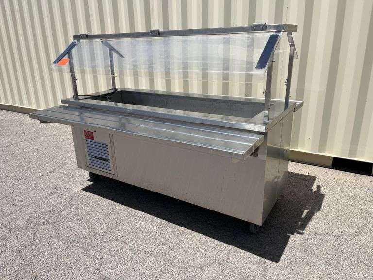 Low Temp Refrigerated SS Rolling Cart