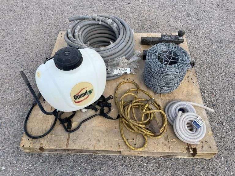 (9)pc- Nice Assortment of Shop / Farm Items