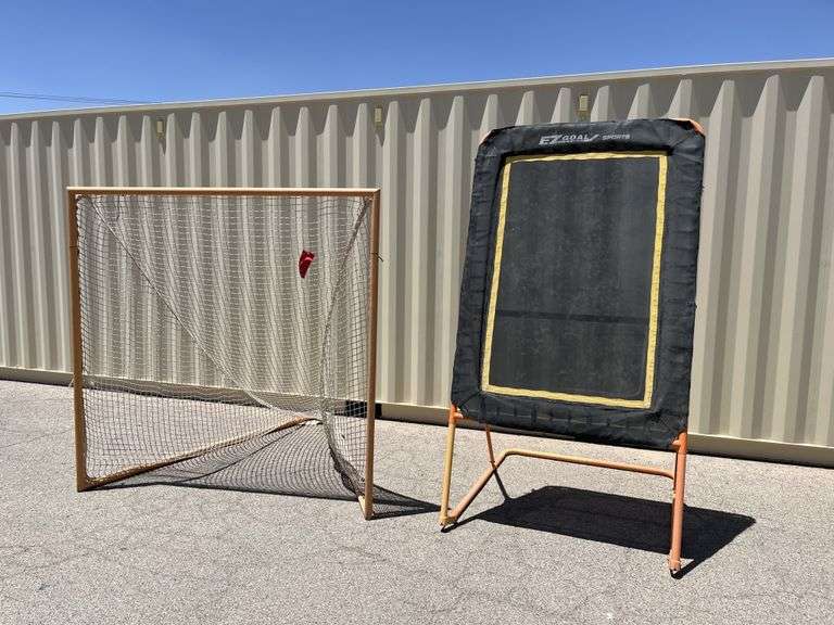 (2)pc - Lacross Goal and Rebounding Target