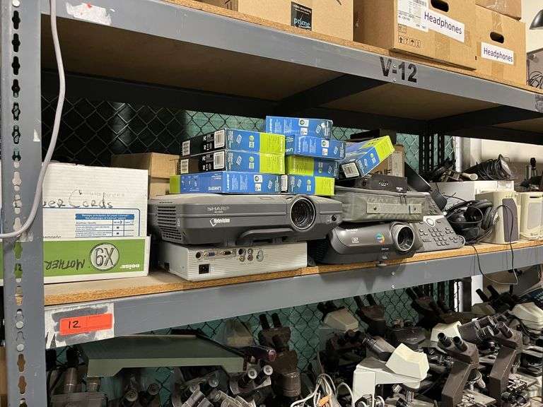 College Surplus Shelf- Assorted Electronics