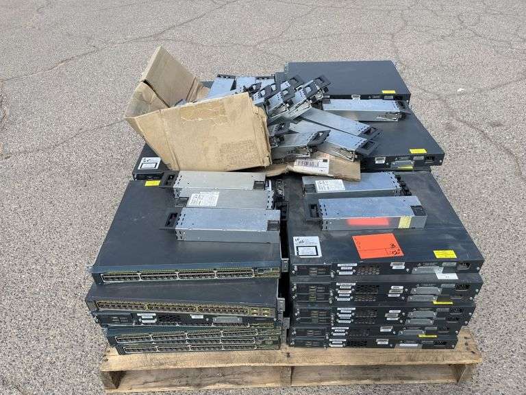 School Surplus- Aprx(50+) Cisco Switches -B