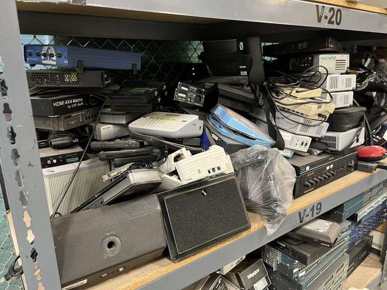 College Surplus Shelf- Assorted Electronics