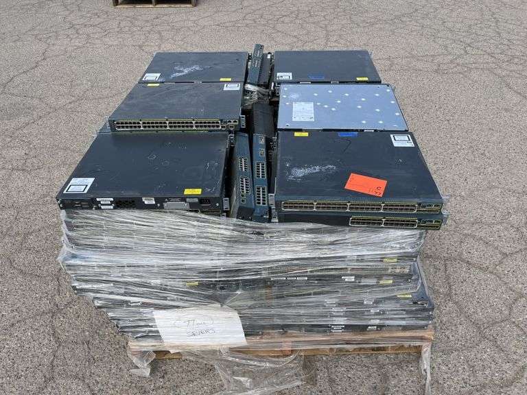 School Surplus- Aprx(77) Cisco Switches -C