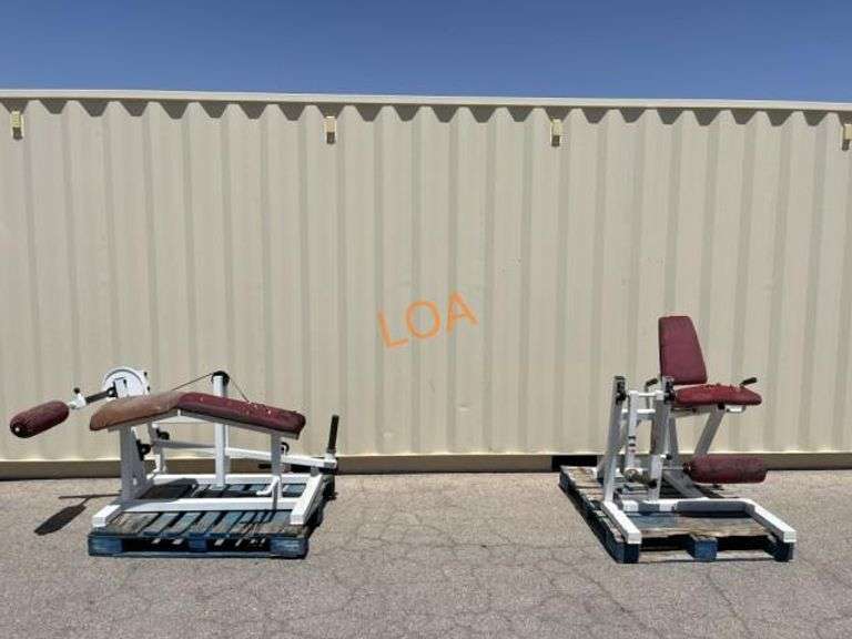 (2)pcs -Body Masters Fitness Equipment