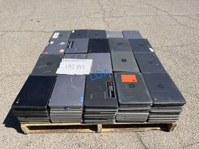 School Surplus- Aprx(187)pc Chrome Books
