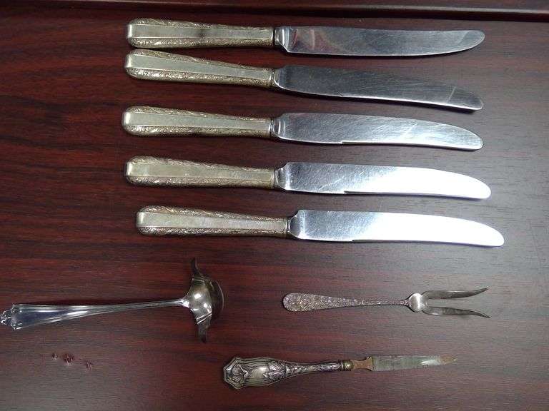 STERLING FLATWARE AND NAIL FILE