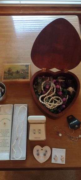 Sterling Silver Jewelry, Costume Jewelry, Jewelry boxes and more