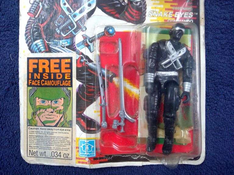 1988 Hasbro G.I. Joe Snake Eyes