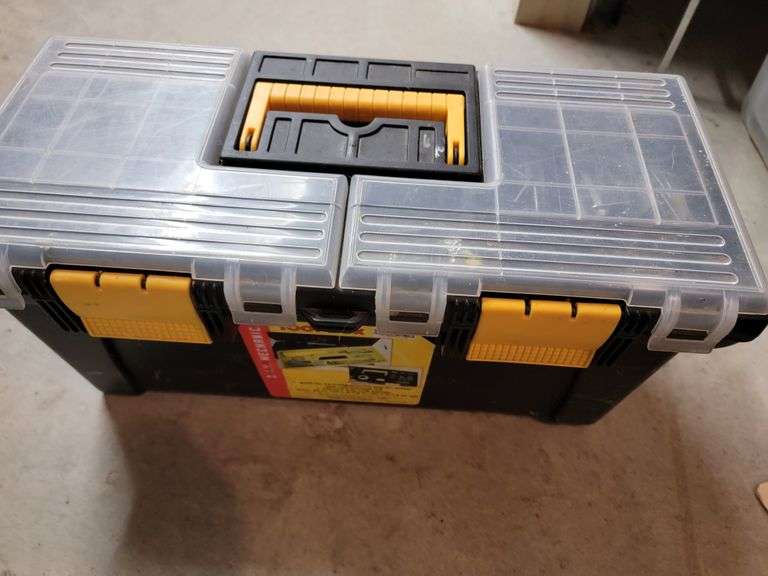 Toolbox with hand tools