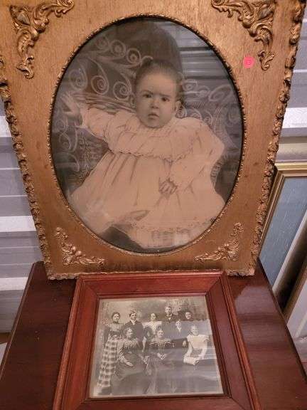 2 Framed Old Photos