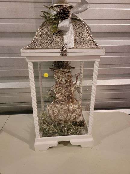 Winter Snowman Display