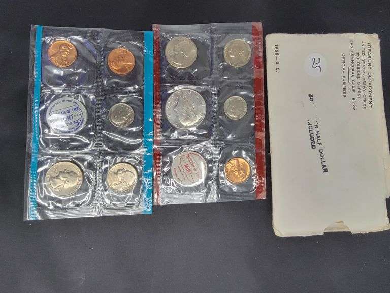 1968 Uncirculated U.S. Coin Set