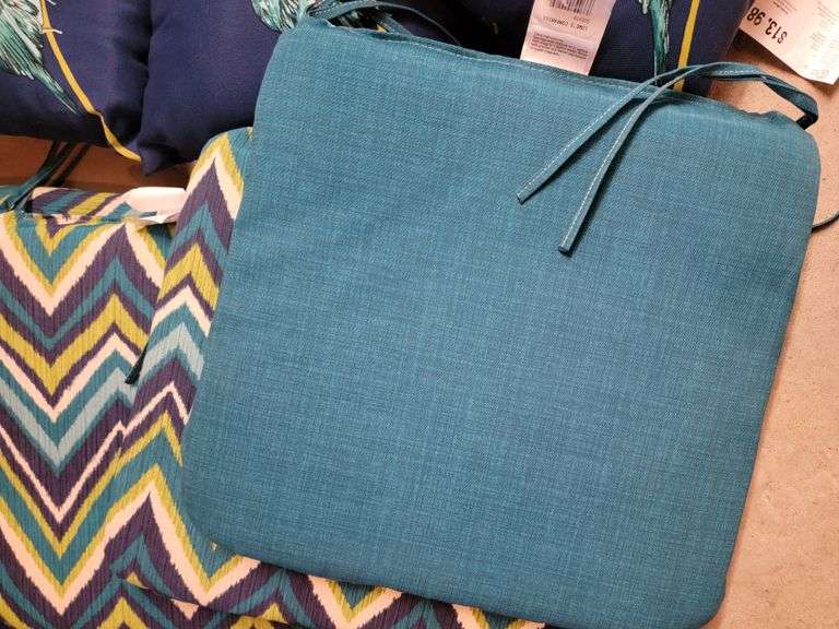Seat cushions and outdoor pillows