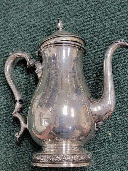 801 grams PRELUDE Sterling Silver Coffee Pot  Not Weighted
