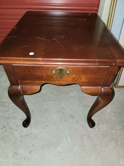 Broyhill Wooden End Table