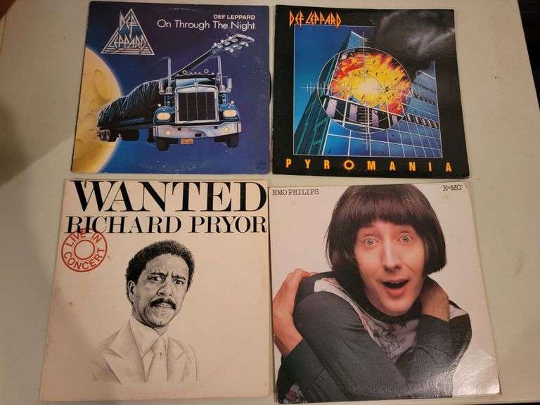 Def Leppard Albums, Emo Phillips, and Richard Pryor