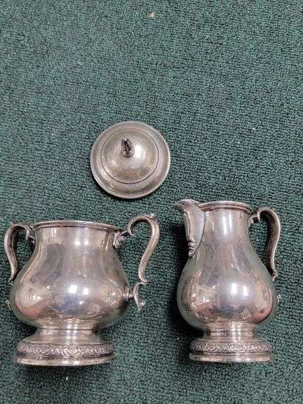510 grams PRELUDE Sterling Silver Sugar and Creamer, Not weighted