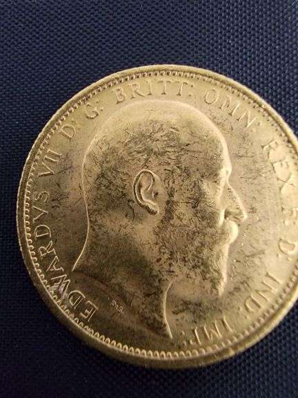 1907 Gold British Sovereign Coin
