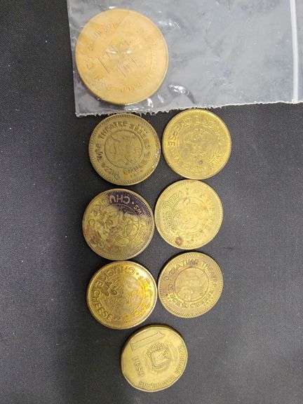 Chuck E Cheese Collectible Coins