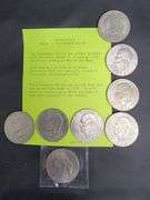 8 Dwight D. Eisenhower Dollars
