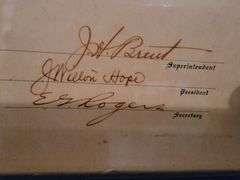 June 8m, 1921 Hampton High School Diploma